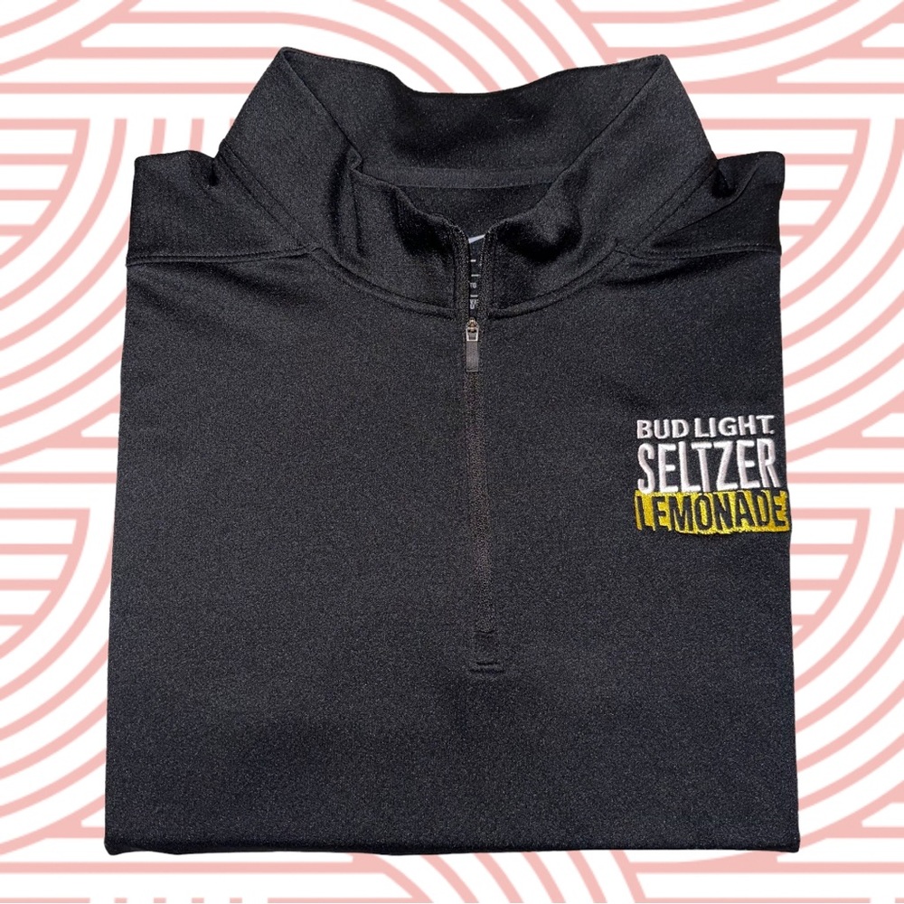 Men’s Nike Bud Light Quarter Zip Dri-Fit Pullover